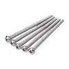 Tornillo para máquina de acero inoxidable 304 con cabeza de cruz y ranura Phillips M6M8M10 tornillo para máquina de cabeza redonda de cruz microelectrónico GB818