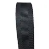 Accesorios de Cincha de Unión Negra Engrosada para Exteriores en Stock, Cincha de Bloqueo de Borde, Cincha de Sarja con Patrón de Tres Hoyos, Cincha de Imitación de Nylon