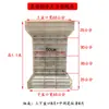 Molde para Maceta de Flor de Acero y Plástico ABS Engrosado, Molde de Cemento para Barandillas de Balcón, Molde de Columna Cuadrada, Molde de Columna Romana para Proyectos de Ingeniería