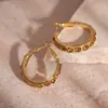 Pendientes de Perla de Seda de Plata con Incrustaciones de Diamantes de Colores Redondos Estilo de Corte Pendientes Retro de Gama Alta para Mujer