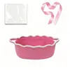 Cesta de Armazenamento de Corda de Algodão para Brinquedos e Lanches Infantis, Cesta Oval Ondulada para Frutas e Lanches, Cesta de Armazenamento Trançada