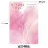 Papel de Envoltura para Flores, Al por Mayor en Stock, Papel Engrosado Impreso Estilo Pintura al Óleo, Materiales de Envoltura para Ramos de Floristería, Papel de Envoltura para Flores