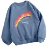 Sudadera para Hombre Primavera y Otoño con Capucha de Moda Ins Holgada Moda Estilo Hong Kong Cuello Redondo Felpa Otoño Pulóver de Pareja Top Chaqueta