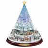 Novos adesivos de Natal transfronteiriços cristal guirlanda de árvore de Natal enfeites de Papai Noel adesivos de vidro 20x30cm-