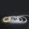 Tira de Luz Flexible Cob Ultraestrecha de 4 mm, Iluminación Ambiental para Baño de Bajo Voltaje USB de 3.7V, Múltiples Conectores Disponibles para Personalización