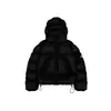 Jaqueta quente acolchoada espessa, casaco de algodão, peça de outer wear com capuz da moda para outono e inverno, nova jaqueta de algodão para atividades ao ar livre, top para exportação