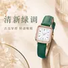 Nuevo modelo más vendido para comercio exterior, reloj cuadrado simple para mujer estilo correa, reloj de pulsera de cuarzo, stock del fabricante para venta al por mayor