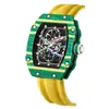 Reloj Popular Transfronterizo, Correa de Nailon Ultra Delgada en Forma de Barril, Reloj de Hombre de Moda, Reloj de Cuarzo, Reloj de Hombre Nuevo