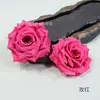 Flores artificiais de rosa, materiais DIY para fazer acessórios de cabelo, decorações de chapéu, decorações de casamento, novas flores de rosa com diamantes
