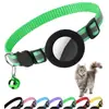 La Cubierta de Silicona Más Popular de Amazon para Airtag, Collar para Gato con Hebilla de Seguridad, Localizador de Collar para Gato, Collar para Mascotas en Stock
