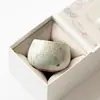 Xícara de Chá de Cerâmica com Bordado de Cinzas de Planta, Xícara Individual para Uso Doméstico, Xícara de Chá Pessoal, Conjunto de Chá Kung Fu