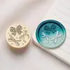 Nueva Serie de Lazos Sello de Cera texturizado lindo de ensueño Cabeza de Cobre Sello para Sobre Invitación Regalo al por Mayor del Fabricante