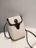 Mini Bolso de Peluche Otoño e Invierno para Mujer 2024 Nuevo Bolso para Teléfono Móvil de Piel de Cordero Versátil Ligero Bolso Cruzado Ins