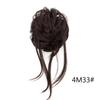 Diadema de Peluca Transfronteriza Europea y Americana, Barba Larga Perezosa Esponjosa Natural para Mujer, Diadema para Moño, Moño de Pelo