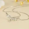 Collar Diosa Laurel Espiga de Trigo para Mujer Diseño Nicho de Lujo Ligero Alto Sentimiento Temperamento Suave Hada Regalos para Novia
