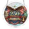 Producto Exitoso Transfronterizo Suncatchers del 250 Aniversario Rompecabezas de Suncatcher Colorido del 250 Aniversario