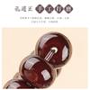 Direto da fábrica Jinse vermelho estilo nacional pulseira de bodhi design de 108 contas masculino e feminino cordão de placa texto play atacado