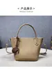 Bolsa Saco, Novo Estilo, Couro Bovino de Primeira Camada, Bolsa Cesta Feminina, Bolsa Transversal Fashion e Versátil, Bolsa Feminina de Grande Capacidade