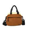 Bolso de Mano Simple de Color Contrastante con Costuras, Estilo Nuevo Transfronterizo para Mujer, Bolso de Hombro Ligero Versátil para el Uso Diario Casual