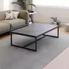 Mesa de centro para sala de estar, diseño moderno simple para apartamentos pequeños, casas de alquiler, oficina simple y uso comercial