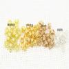 6 * 9 MM de cobre fundido con cuentas colgantes, pulsera, collar, cuentas espaciadoras, accesorios de joyería de bricolaje