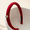 Diadema de Estilo Fresco de Lujo Ligero, Diseño de Esponja Fina, Accesorio para el Cabello de Gama Alta, Diadema de Colores para Mujeres, Venta al por Mayor, Diadema de Corona Alta para Lavarse la Cara