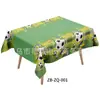 Toalha de Mesa Popular da Amazon com Filme Perolado para Festas de Aniversário, Reuniões de Bar, Acampamento, Retangular, em Estoque, Estilo Cartoon
