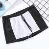 Imitação Tubarão Pele Swim Trunks Masculino Preto Moda Stretch Boxer Shorts Spa Seaside Beach Trunks Adulto Swimwear