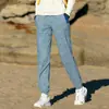 Calça Camuflada Feminina para Uso Externo Calça de Secagem Rápida com Cintura Elástica Elástica Respirável Leggings Esportivas Elásticas Calça de Primavera Outono Verão