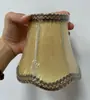 Exportación directa de fábrica al por mayor de pantallas de tela para lámparas de araña, comercio electrónico transfronterizo para accesorios de cubierta de carcasa de pantalla de lámpara de araña simple