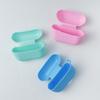 Adecuado para Apple AirPods Pro Audífonos Inalámbricos Bluetooth Cubierta de Silicona Estuche Protector Anticaídas Bolsa de Cosméticos Delgada