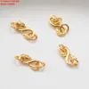 Prata Esterlina S925 Banhada a Ouro Fivela S Acessórios de Fivela Moda Fivela de Prata Dragão e Fênix Zodíaco Cobra Fivela de Cauda DIY Artesanal Fivela