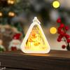 Decoraciones Navideñas Bolso de Noche Lámpara de Noche Accesorios para Escaparates Lámpara de Ambiente Iluminada Regalos Luminosos Navideños