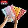 Bolsa de Hielo Desechable Verano Hogar Autosellable Molde de Cubitos de Hielo Congelados Desgarrable Bolsa de Cuna de Hielo Automático 24 Cunas Cuna de Hielo
