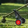 Diámetro 26 mm 28 Tubo Ruedas de Soporte Auxiliar para Cortacésped Asistencia para Deshierbe de Jardín Accesorios de Jardín Batería de Litio Universal