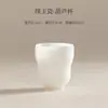 Xícara de chá de porcelana fina, Xícara de chá de porcelana branca Dehua, xícara de chá, xícara cônica, xícara de aroma, xícara de cabaça, xícara de chá individual em caixa de presente
