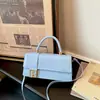 Bolso pequeño cuadrado tejido de color liso estilo europeo y americano con asa corta, tapa abatible y diseño de cierre, versátil para uso diario, bolso de mujer de un solo hombro o cruzado