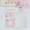 Tarjetas con dibujos animados lindas por delante y por detrás, bases para empaque, empaque estilo coreano, protección de tarjetas, accesorios, tarjetas para empaque de regalos de repostería