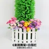 Cubierta tuberías agua corteza decorativa flor artificial enredadera cubrir pilares sala balcón tuberías simulación plantas verdes embellecer