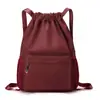 Mochila de entrenamiento de fútbol y baloncesto, personalizable con logo, bolsa con cordón deportiva y de fitness para actividades