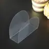 Borda de Bolo Mousse Triangular Separadores Transparentes de Camada de Bolo 6/ 8 polegadas Pet Transparente Embalagem para Assar Atacado