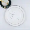 Servilletas de Papel Estampadas en Oro al por Mayor por Fabricante, 20 Hojas, Servilletas Desechables para Restaurantes Occidentales, Uso Comercial, Decoraciones para Fiestas Navideñas