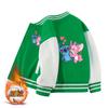 Abrigo para Niños y Niñas Primavera Otoño e Invierno Nuevo Traje de Béisbol con Forro Polar para Niños Pequeño, Mediano y Grande Ropa Casual de Contraste de Grosor Medio para Niños