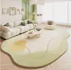 Tapete Estilo Creme Francês Moldado Sala de Estar Sofá Mesa de Centro Cobertor Caxemira Cobertor de Cabeceira Quarto Tapete Completo