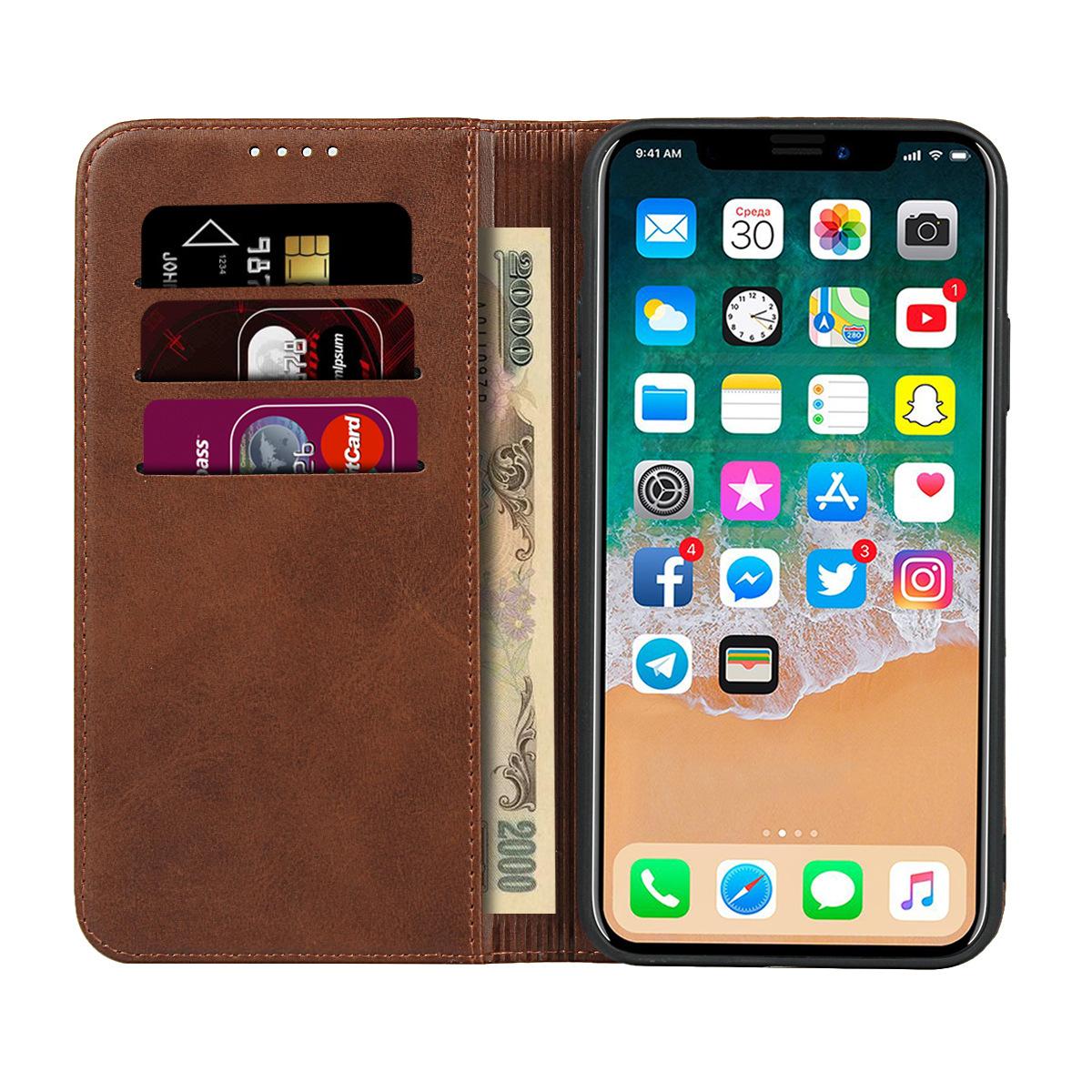 iPhone XI 小牛纹皮套