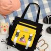 Bolso de hombro para estudiantes de secundaria, bolso de mensajero con hoja de carbón periférica para matar fantasmas, de anime Zhilang, para hombres y mujeres, estudiantes de secundaria.