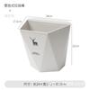 Bote de Basura de Cocina de Pared Estilo Nórdico para Uso Doméstico, Tipo Colgante para Puerta de Gabinete, Categorizado para Desechos de Cocina, Estilo Ins