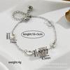 Explosões Números romanos pulseira de aço titânio cintura pequena feminina Ouro Rosa não desbota joias personalizadas atacado