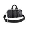 Bolso Nuevo Unisex de Bloques de Color Bolso Almohada Bolso de Hombro Grabado Bolso de Ruedas Bolso Cilíndrico Bolso Cruzado de Moda Bolso de Pareja