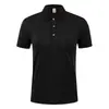 Camiseta gola lapela cor sólida logo workwear camisa polo grupo corporativo publicidade camisa cultural t-shirt workwear manga curta
